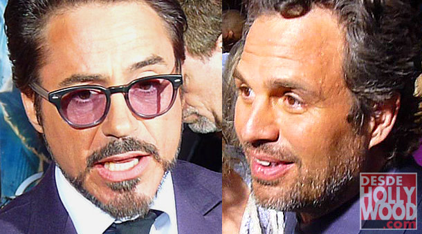 Robert-Downey-Jr-Mark-Ruffalo-Avengers-Premiere-Fotos-Videos