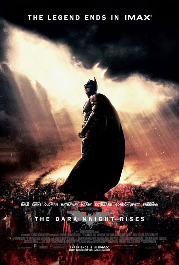 The Dark Knight Rises (El Caballero Oscuro/de la Noche): Poster Final de  IMAX, Cartel de Bane y Tapa de Revista