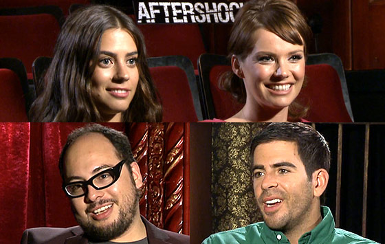 Aftershock-Interviews-EliRoth-NicolasLopez-LorenzaIzzo-AndreaOsvart