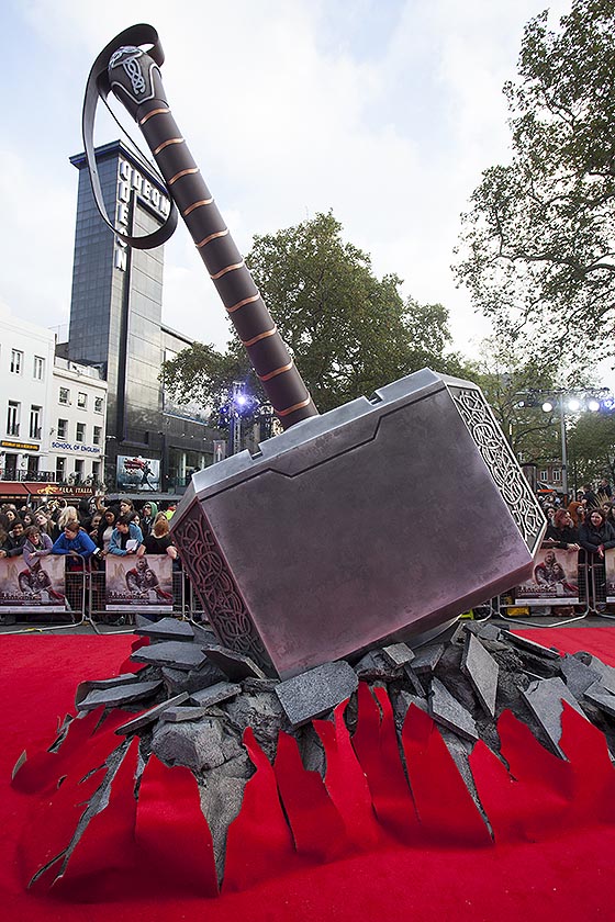 Global Premiere for "Marvel's Thor: The Dark World" at Odeon Lei