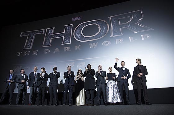 Global Premiere for "Marvel's Thor: The Dark World" at Odeon Lei