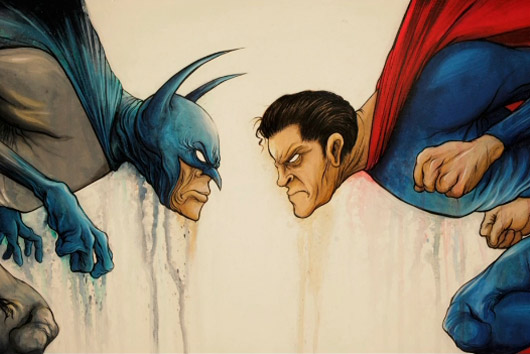 Man of Steel 2 / Batman vs. Superman: Zack Snyder Reveals Artwork Inspired  by Sequel