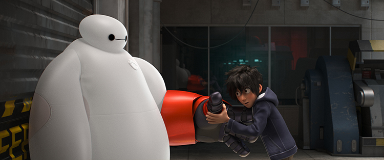 "BIG HERO 6"  TRANSFORMING BAYMAX — When he finds himself in the middle of a dangerous plot unfolding in the streets of San Fransokyo, robotics prodigy Hiro Hamada transforms his closest companion—a robot named Baymax—into a high-tech hero in the action-packed comedy-adventure "Big Hero 6"--in theaters Nov. 7, 2014.  ©2014 Disney. All Rights Reserved.