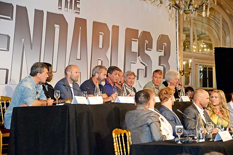 "The Expendables 3" Stunt Photocall & Press Conference