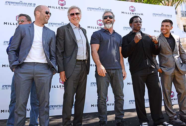 "The Expendables 3" Stunt Photocall & Press Conference