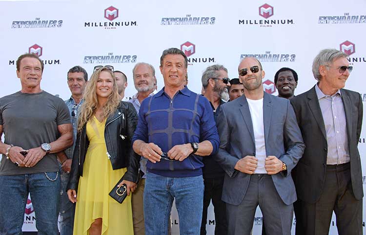 "The Expendables 3" Stunt Photocall & Press Conference