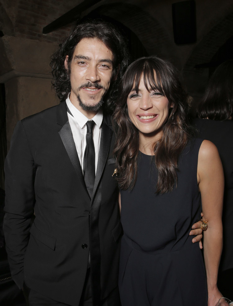 Oscar Jaenada and Ilse Salas attend the after party for the premiere of Pantelion Film's 'Cantinflas' at the Roosevelt Hotel on Wednesday, August 27, 2014 in Los Angeles. (Photo by Todd Williamson/Invision for Pantelion Films/AP Images)